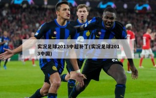 实况足球2013中超补丁(实况足球2013中国)