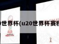 u20世界杯(u20世界杯赛程表)