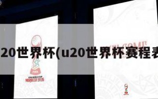 u20世界杯(u20世界杯赛程表)